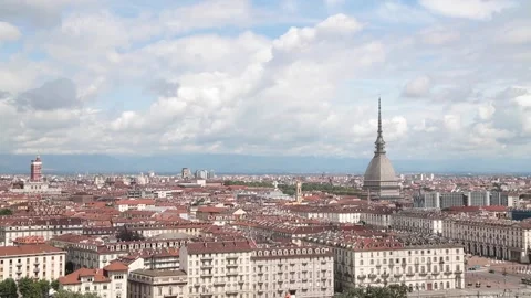 Mole Piazza Vittorio 2 Stock Footage 132950795
