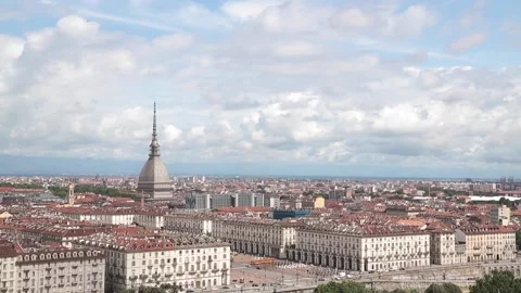 Mole Piazza Vittorio Stock Footage 132950815