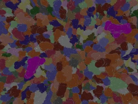 Molecular Abstract Explosion Pattern Illustrazione stock