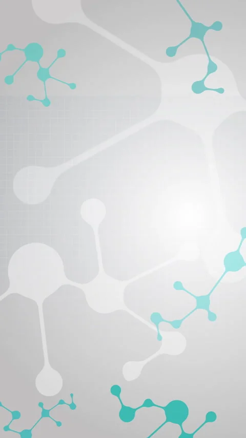 Molecular abstract structure and genetic engineering, healthcare and medicine Video stock 312751339