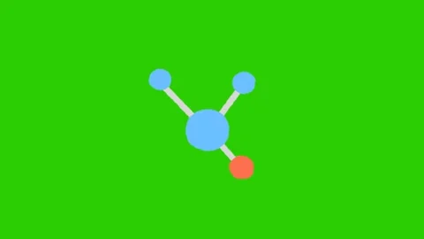 Molecular Animation Science Background 動画素材 342319838