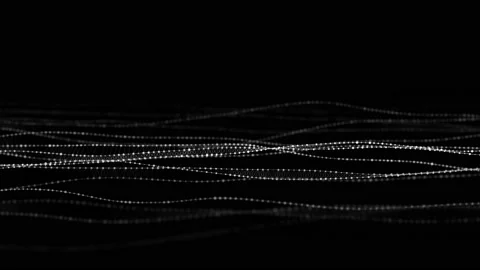 Molecular background with DNA. Network concept. Music sound wave. Stock Footage 162406127