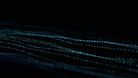 Molecular background with DNA. Network concept. Music sound wave. Stock Footage 162406242