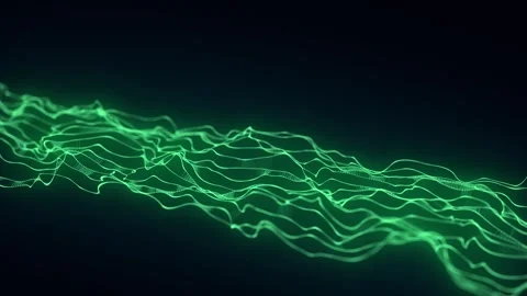 Molecular background with DNA. Network concept. Music sound wave. 動画素材 248356204