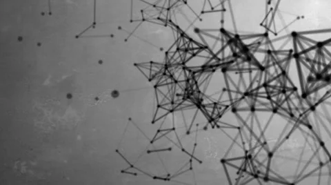 Molecular background Vídeo Stock 8549003