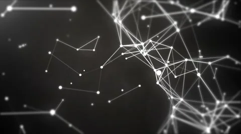 Molecular background Vídeo Stock 8555847