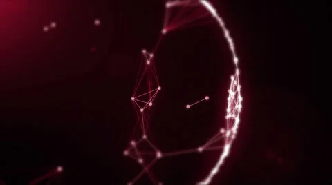 Molecular background Vídeo Stock 8600347