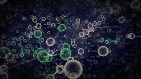 Molecular BACKGROUND Stock Footage 77137074