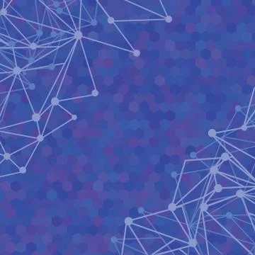 Molecular background Illustrazione stock