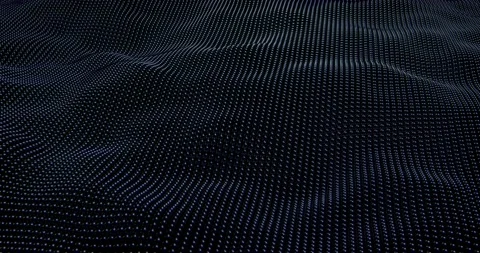 Molecular coating wave. Technological abstraction. Background. 3d animation Video stock 155198270