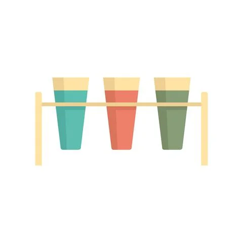 Molecular cuisine icon flat isolated vector Stock Illustration