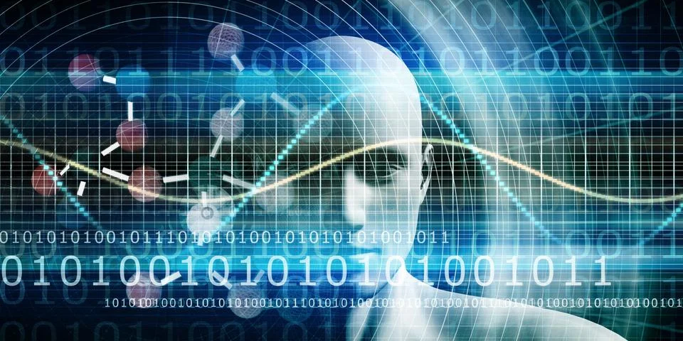 Molecular Diagnostics Illustrazione stock