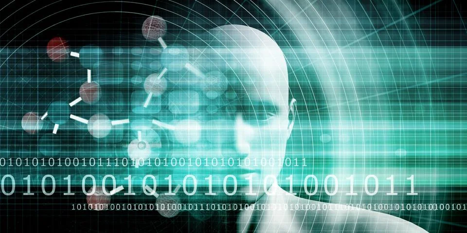 Molecular Diagnostics Illustrazione stock