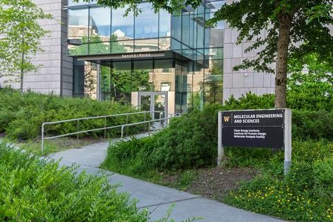 Molecular Engineering and Sciences Building on the Campus of the University.. Stock-Fotos