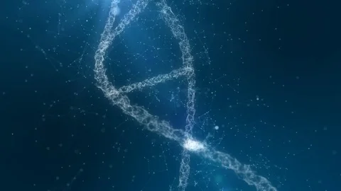 Molecular Human DNA Animation Video stock 94604108