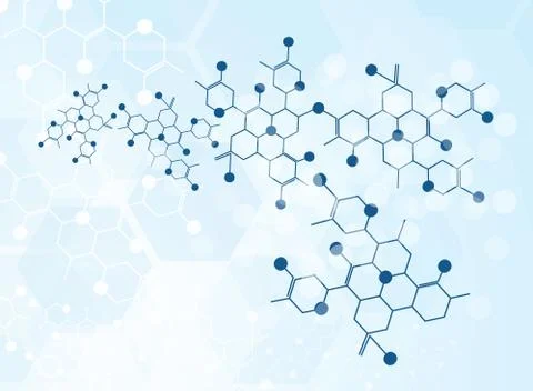 Molecular medical background 스톡 일러스트