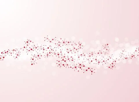Molecular medical background Stock Illustration