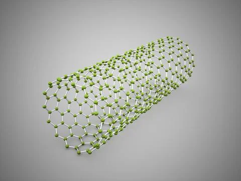 Molecular mesh structure rendered Stock Illustration