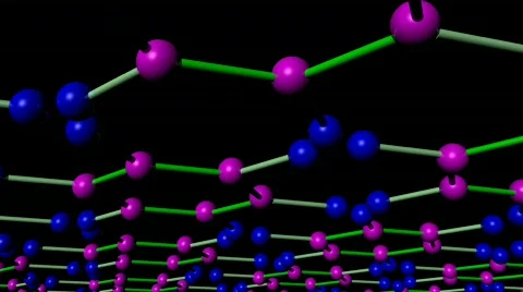 Molecular Model Stock Footage 160185