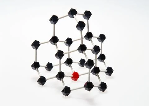 Molecular Model Foto stock
