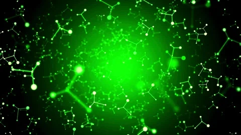 Molecular Motion 4K Video | Abstract Biotechnology and Research Animation 動画素材 300767466