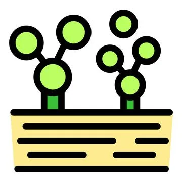 Molecular nanostructures growing in a substrate, representing advancements in Stock Illustration