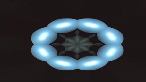 Molecular Sphere Structure Motion Background Stock Footage 342003426