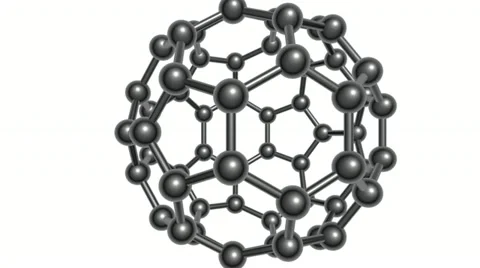 Molecular spherical lattice Stock Footage 22178038