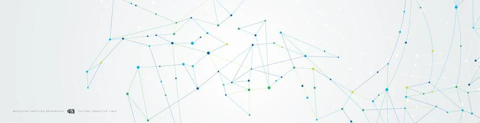 Molecular structure. Abstract background Stock Illustration