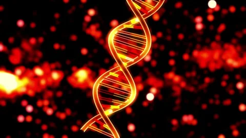 Molecular Structure and DNA Motion | High-Resolution 4K Science Video Stock Footage 300766792