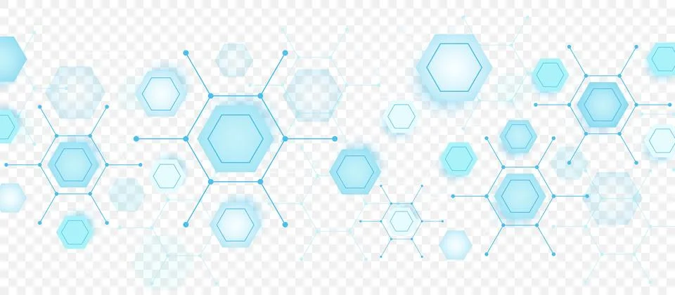 Molecular structure and genetic engineering, atom, neural network, neurons, DNA 스톡 일러스트