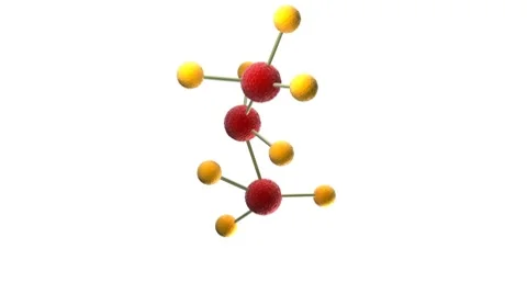 Molecular structure background 스톡 동영상 8075704