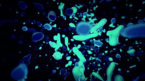 Molecular structure background Stock Footage 35858059