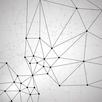 Molecular structure background イラスト素材