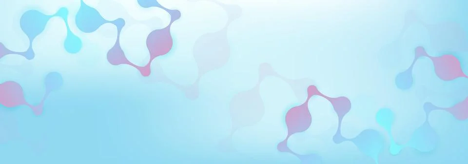 Molecular structure DNA, atom, neurons. Medical, technology, chemistry, science Illustrazione stock