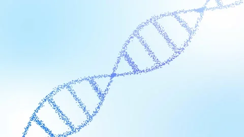 Molecular structure of the DNA genetic code. 動画素材 218274949