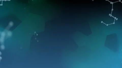 Molecular structure Dv2 dark 4k Stock Footage 113015569