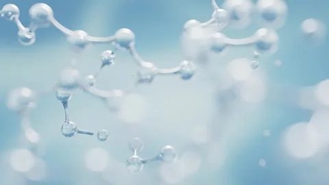 Molecular structure Stock Footage 284519555