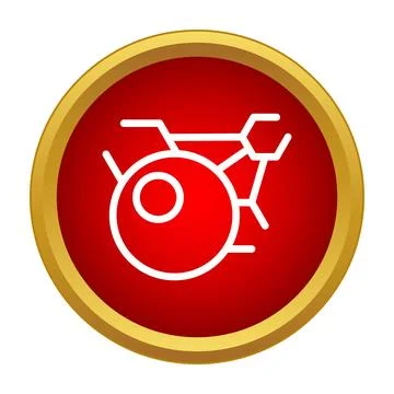 Molecular structure icon representing chemistry and science research Stock Illustration