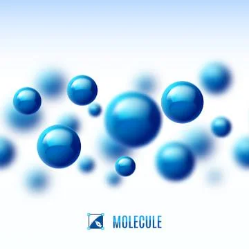 Molecular structure Stock Illustration