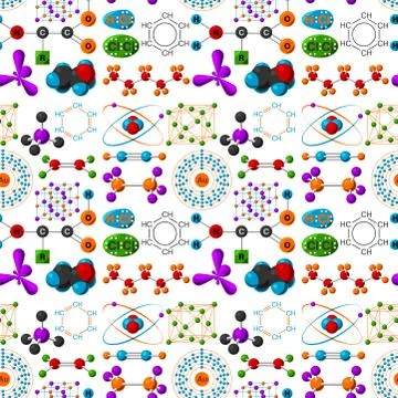 Molecular structure medical evolution life biotechnology microbiology formula イラスト素材