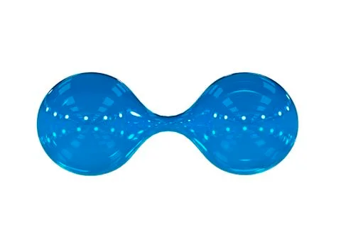 Molecule, 3D illustration Stock Illustration