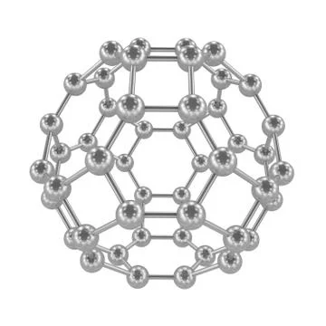 Molecule, 3D illustration 库存插图