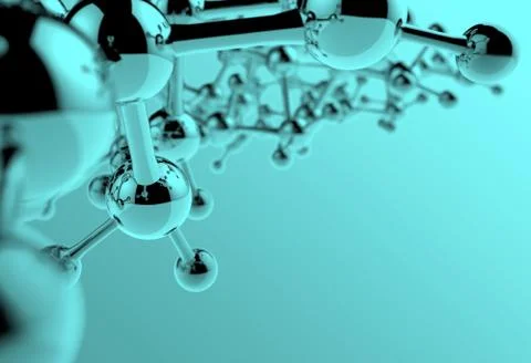 Molecule 3d mediacal イラスト素材