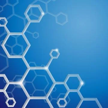 Molecule Abstract Background. Molecule Abstract Background. Vector Illustr... Stock Photos