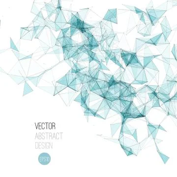 Molecule And Communication Background Stock Illustration