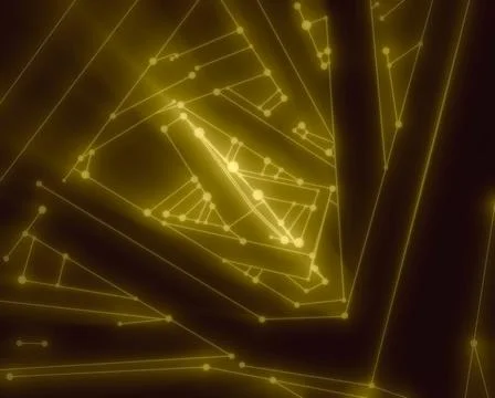 Molecule And Communication Background. Stock Illustration