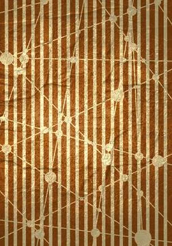 Molecule And Communication Background. Stock Illustration