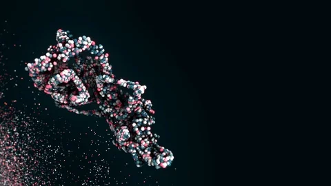 Molecule Animation Structure. | Stock Video | Pond5