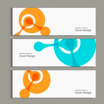 Molecule atom design template. Vector background Stock Illustration